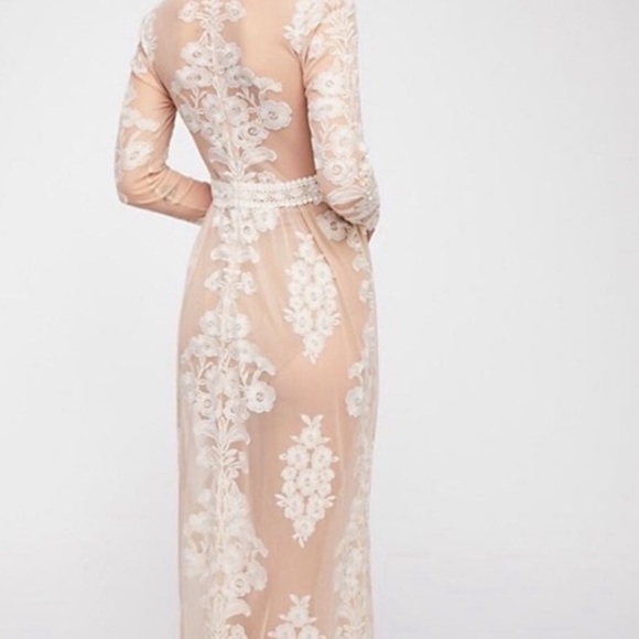 For Love And Lemons Temecula Dress In Ivory XS NWT - Picture 4 of 13